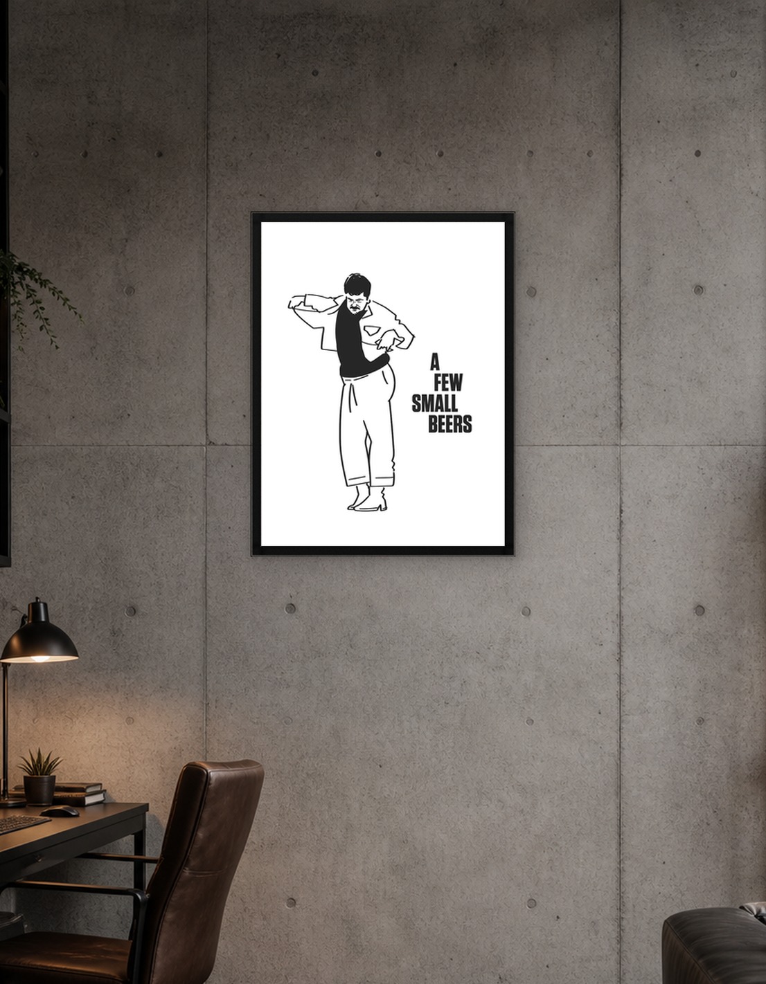 A Few Small Beers Illustration