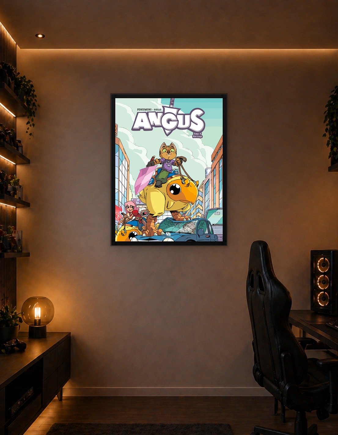 Angus Tome 3 Heritage Comic Cover