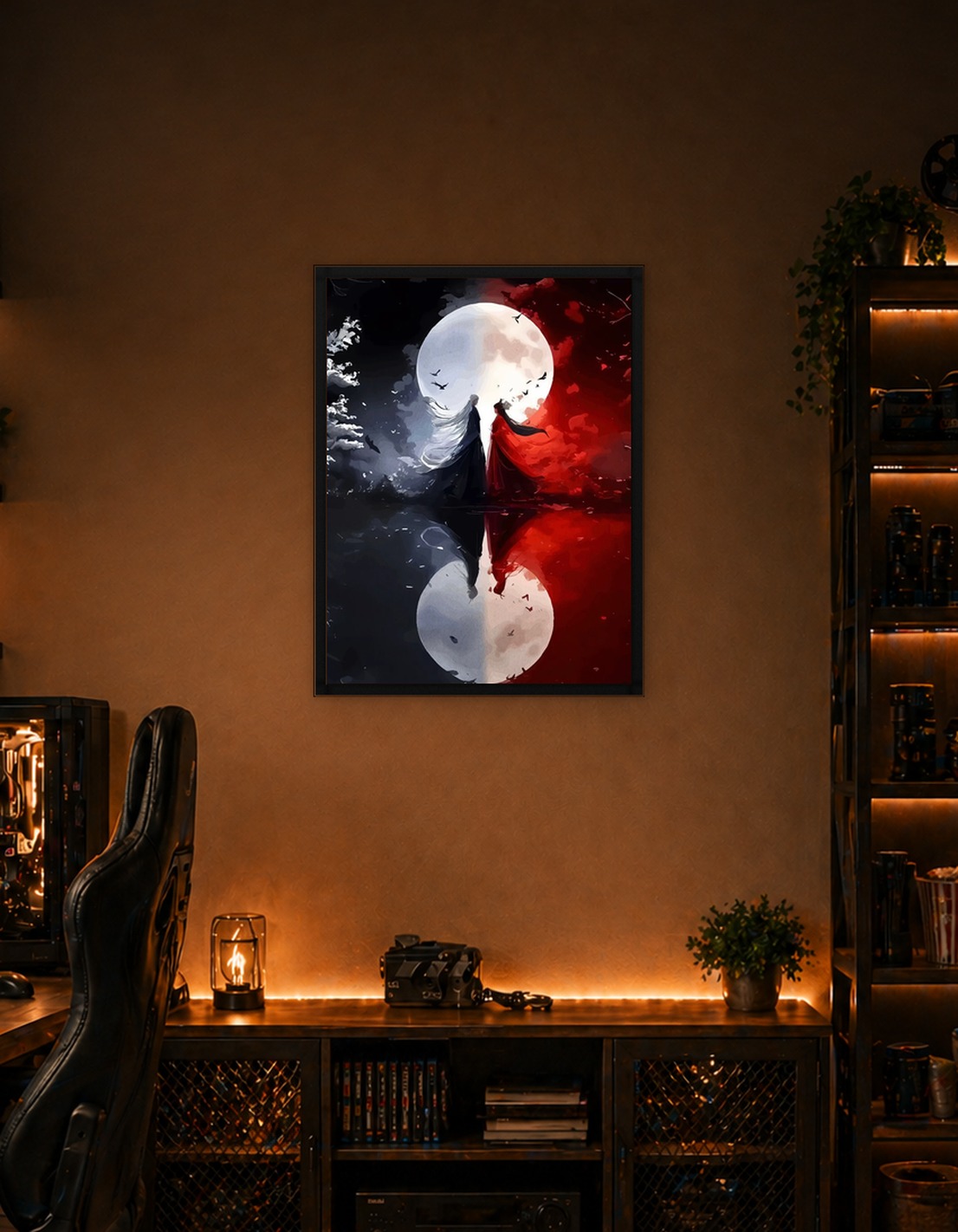 Yin and Yang Reflection