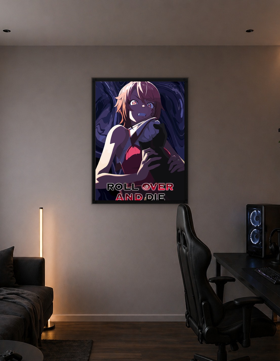 Roll Over and Die Anime Art