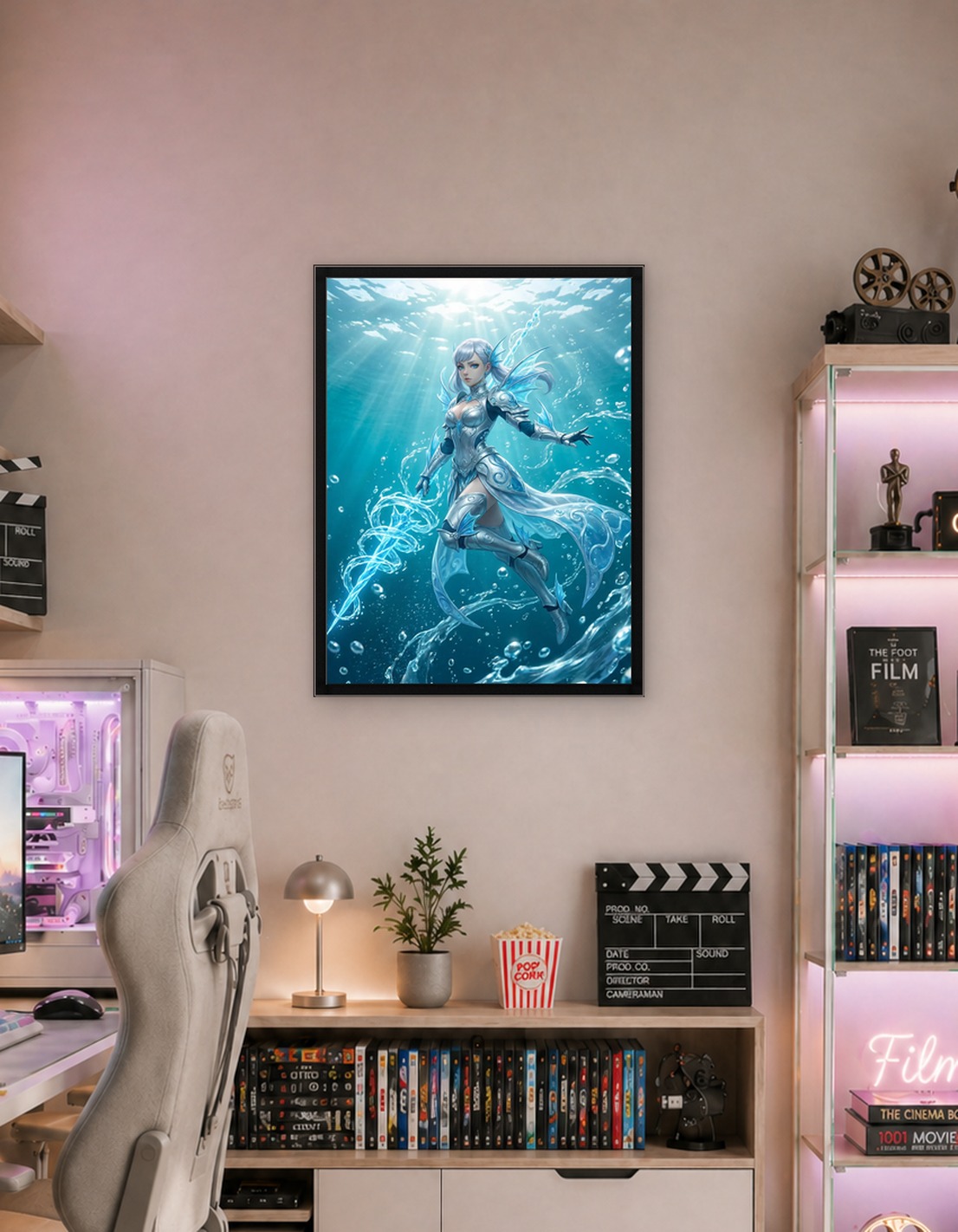 Underwater Water Warrior