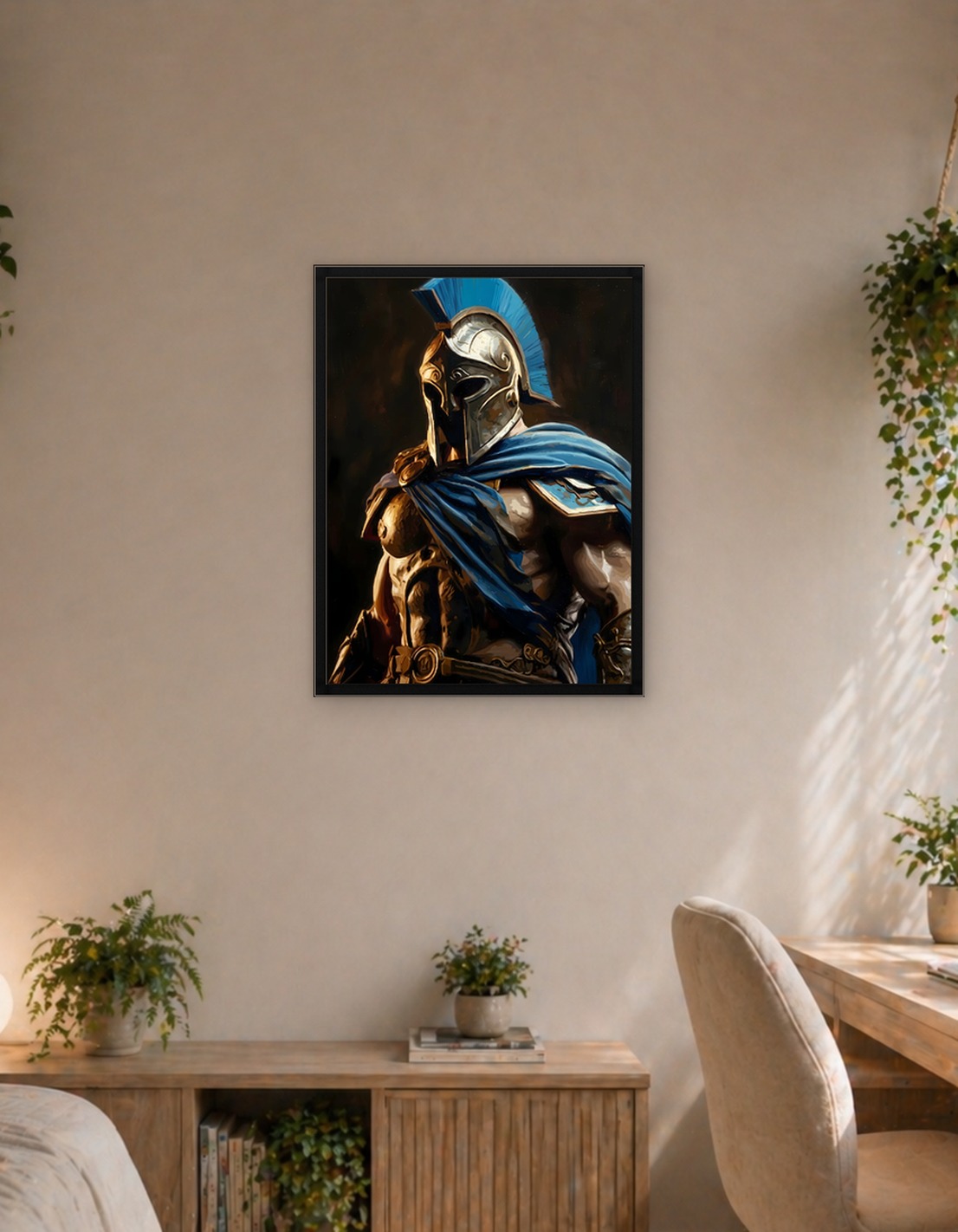 Spartan Warrior Portrait - 9347958