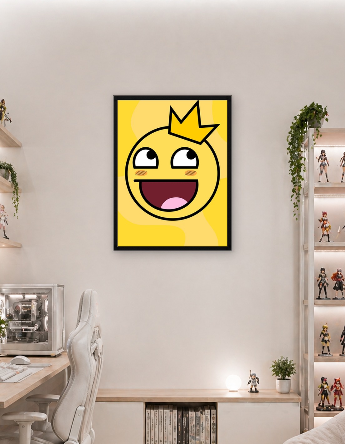 Awesome Face King Emoji