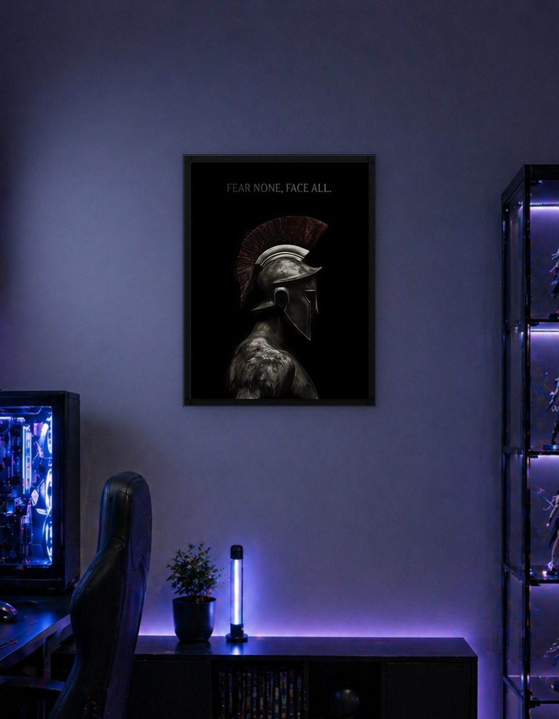 Spartan Warrior Helmet Profile