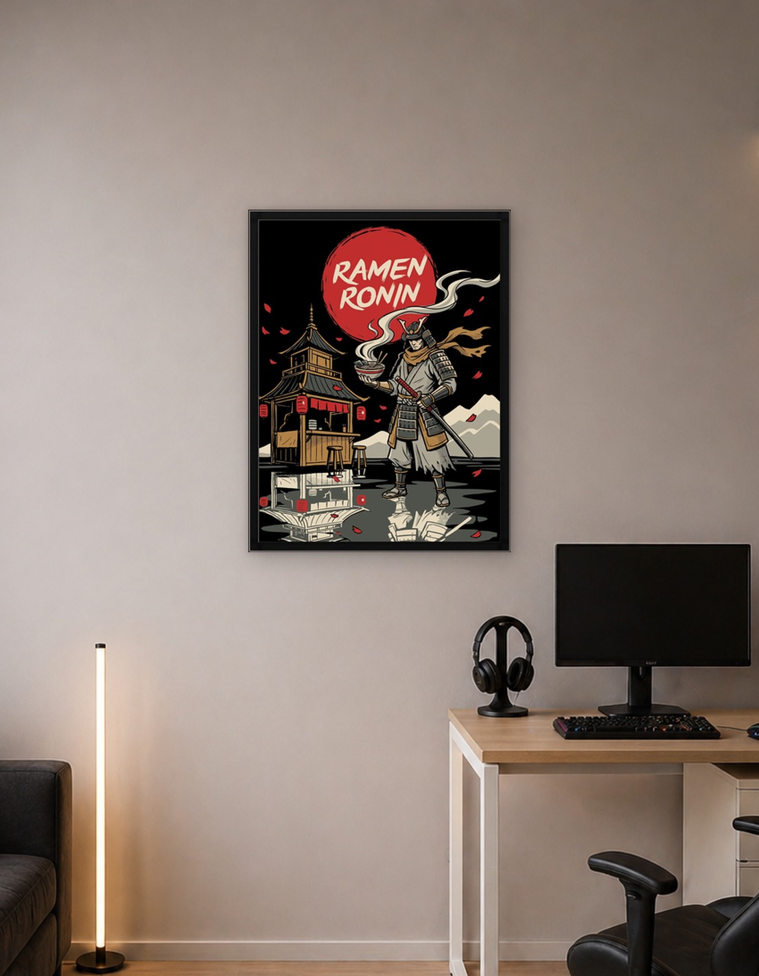 Ramen Ronin with Ramen Bowl