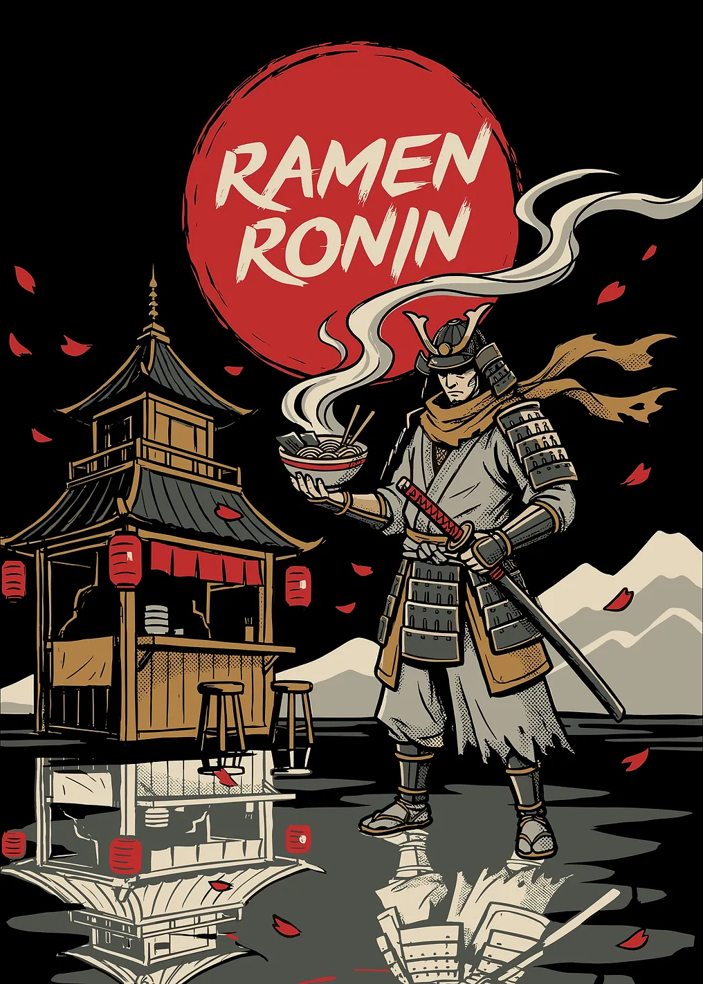 Ramen Ronin with Ramen Bowl
