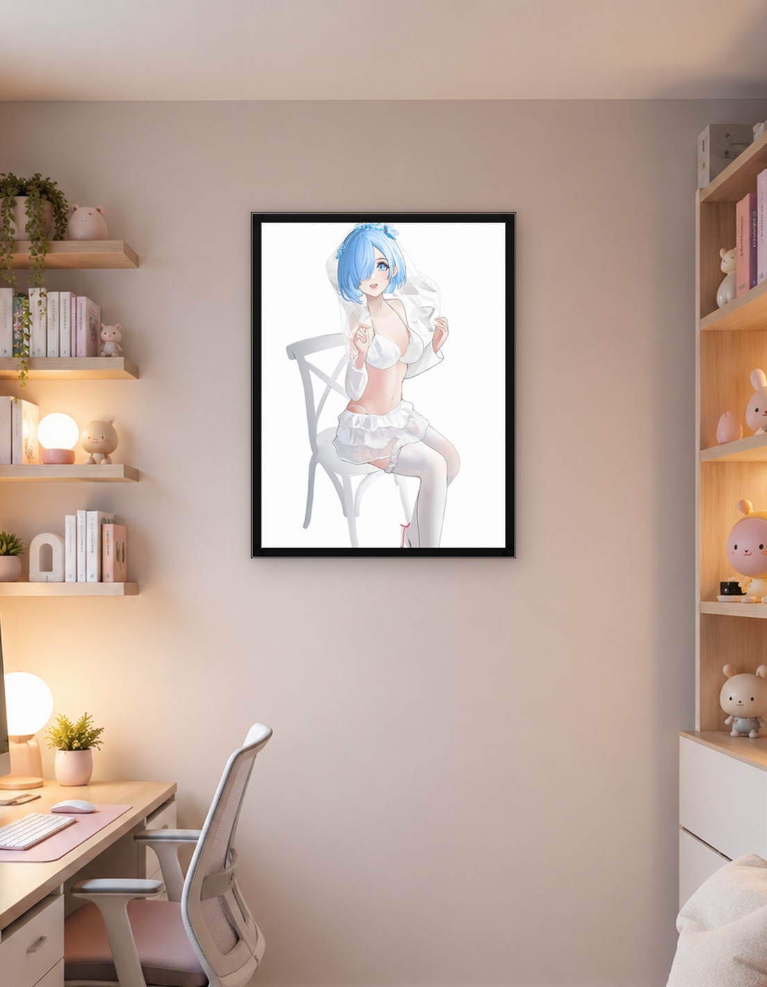 Rem in Bridal Lingerie