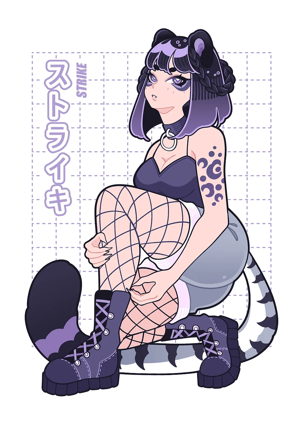 Smug Leopard Girl