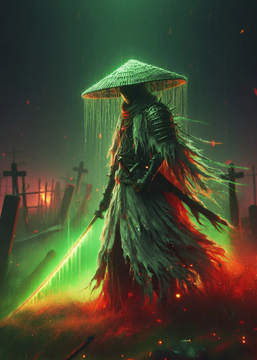 Samurai in the Rain