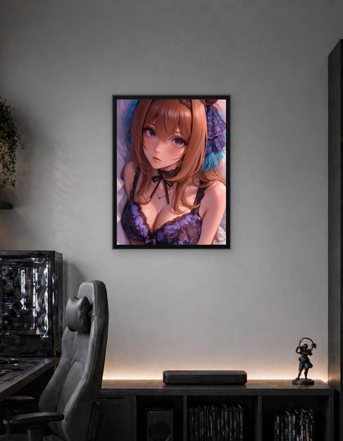 Sexy Anime Girl Horse Ears