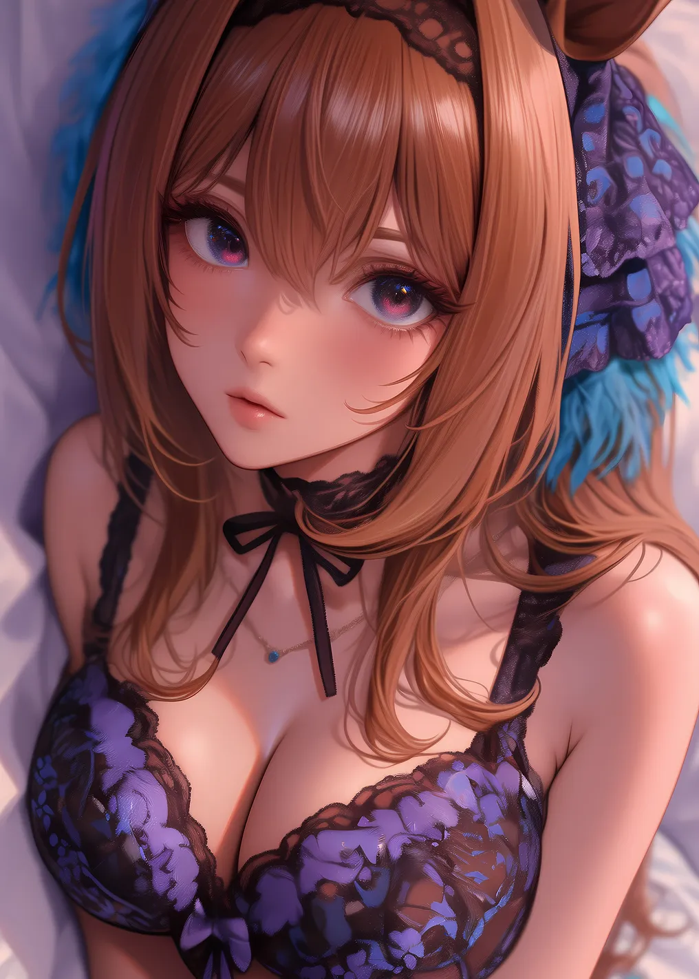 Sexy Anime Girl Horse Ears