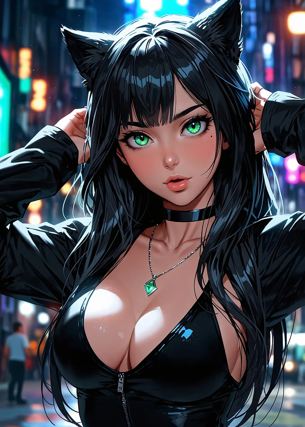 Sexy Anime Catgirl
