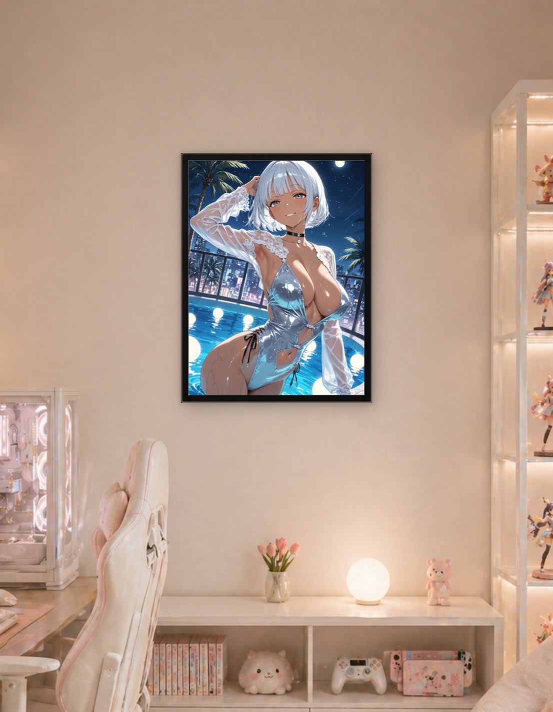 Silver Wet Goddess