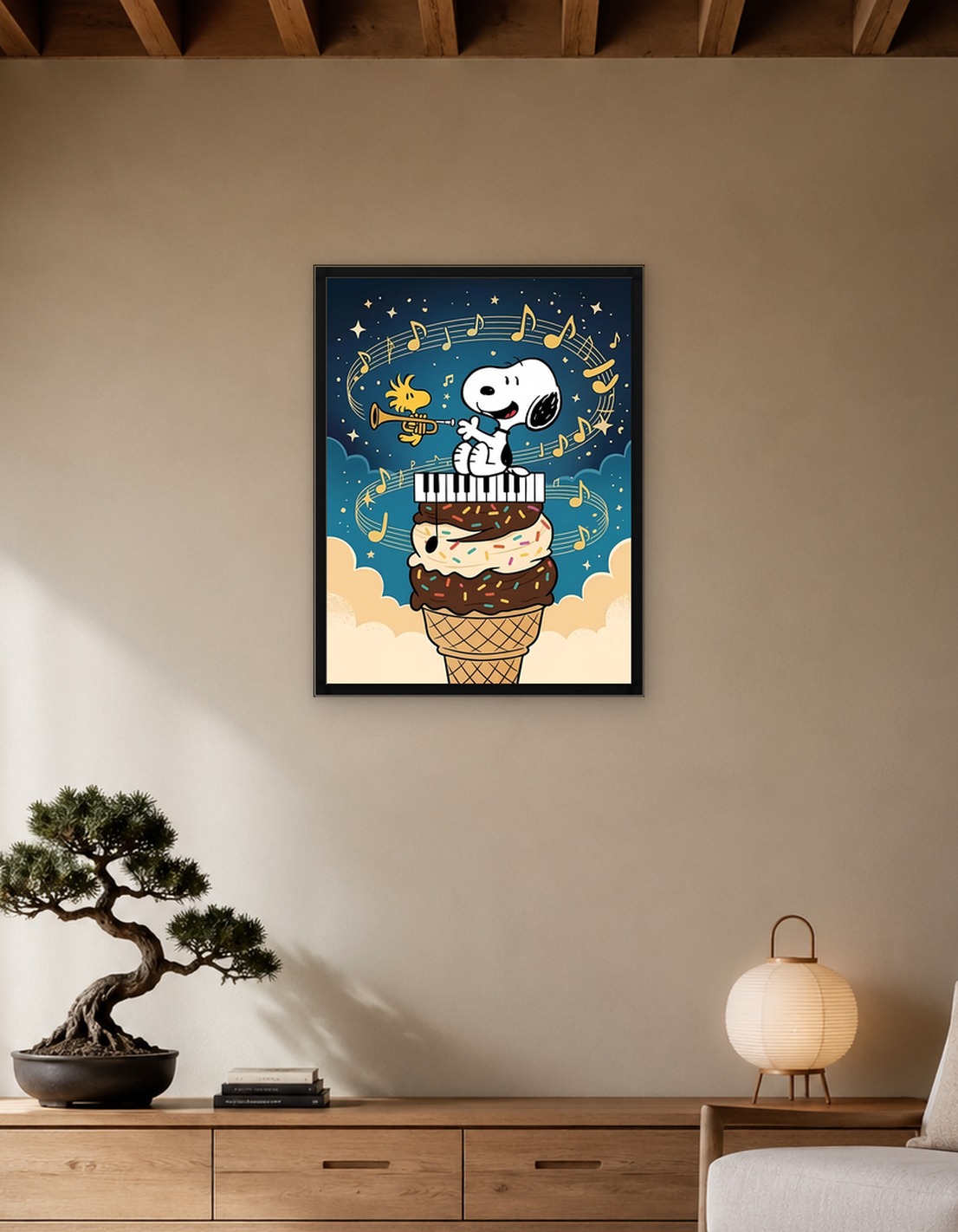 Snoopy and Woodstock Ice Cream Concert
