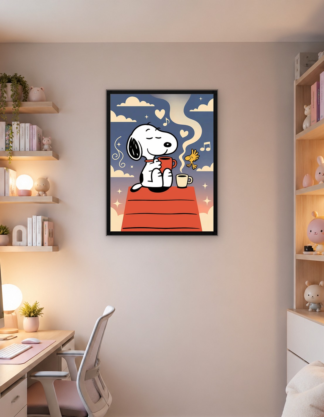 Snoopy and Woodstock Coffee Break - 9358745