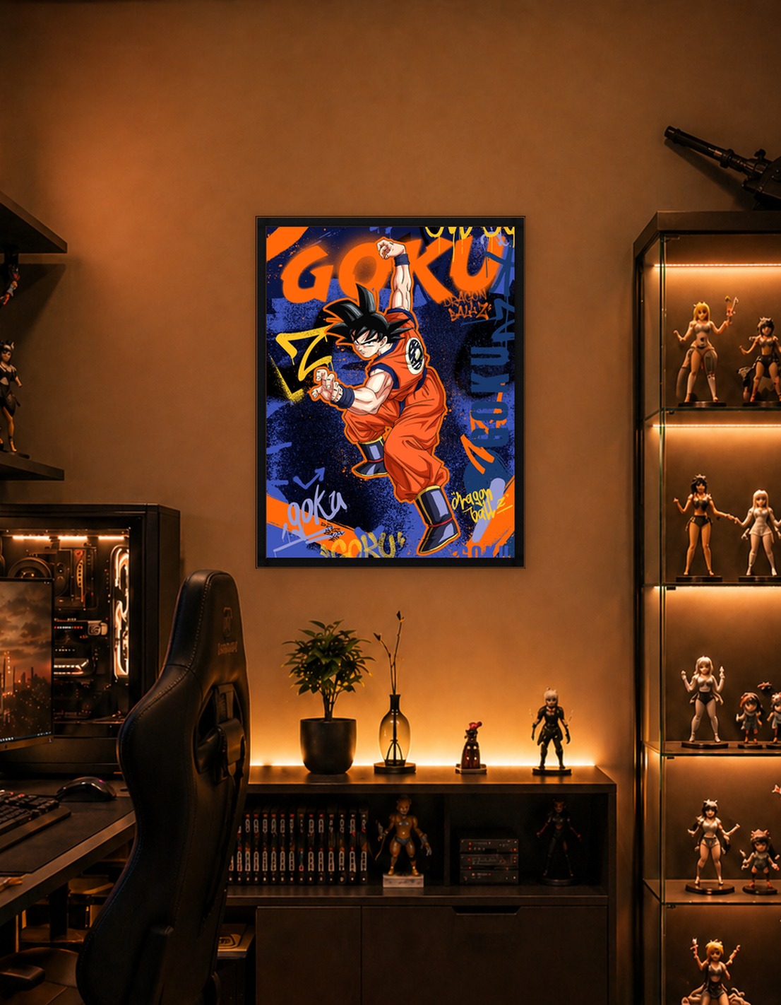 Son Goku Graffiti