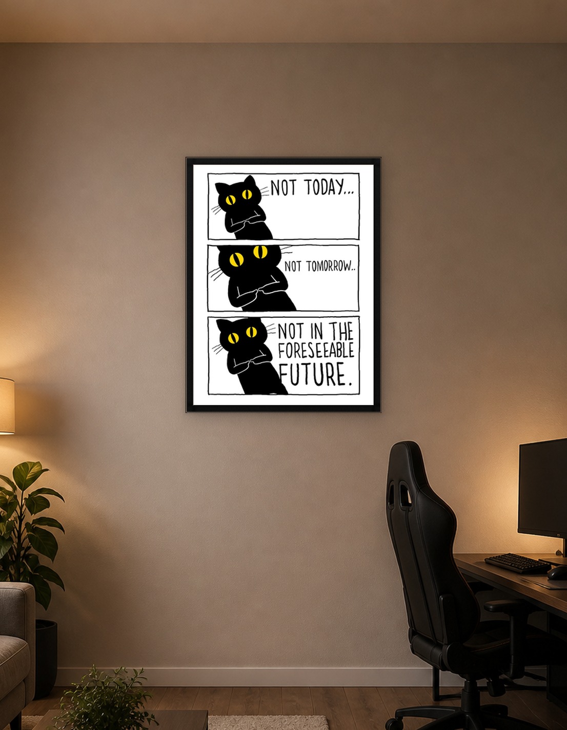 Тревожная кошка