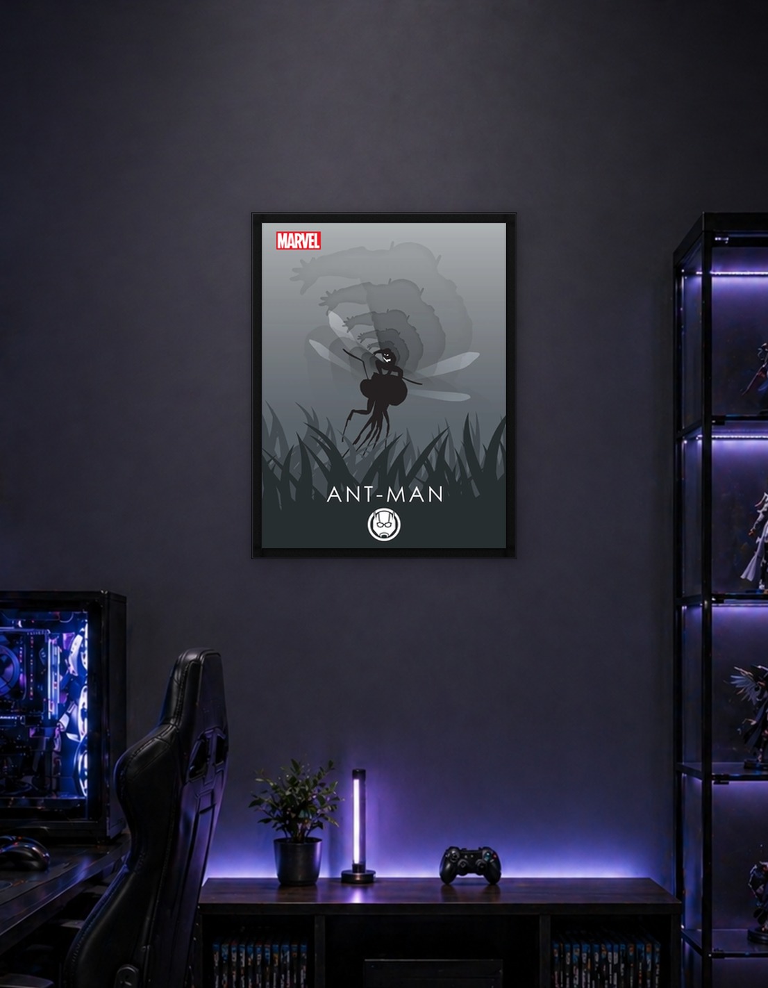 Ant-Man b&w poster