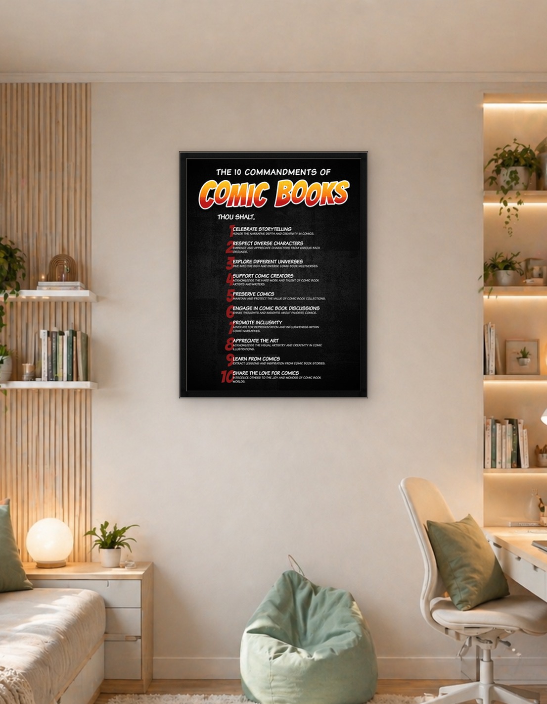 10 Commandments of Comic