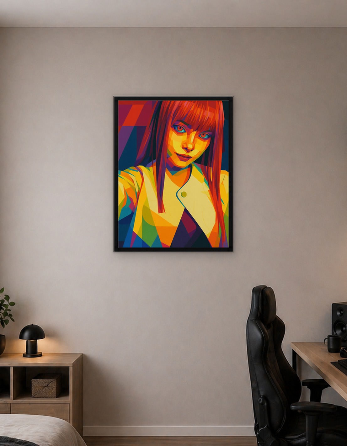 WPAP Портрет женщины 2