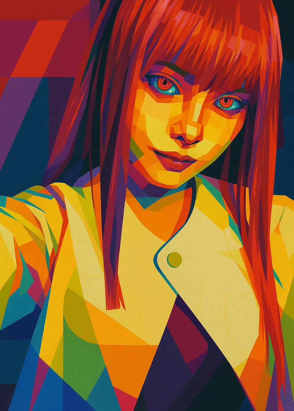 WPAP Портрет женщины 2