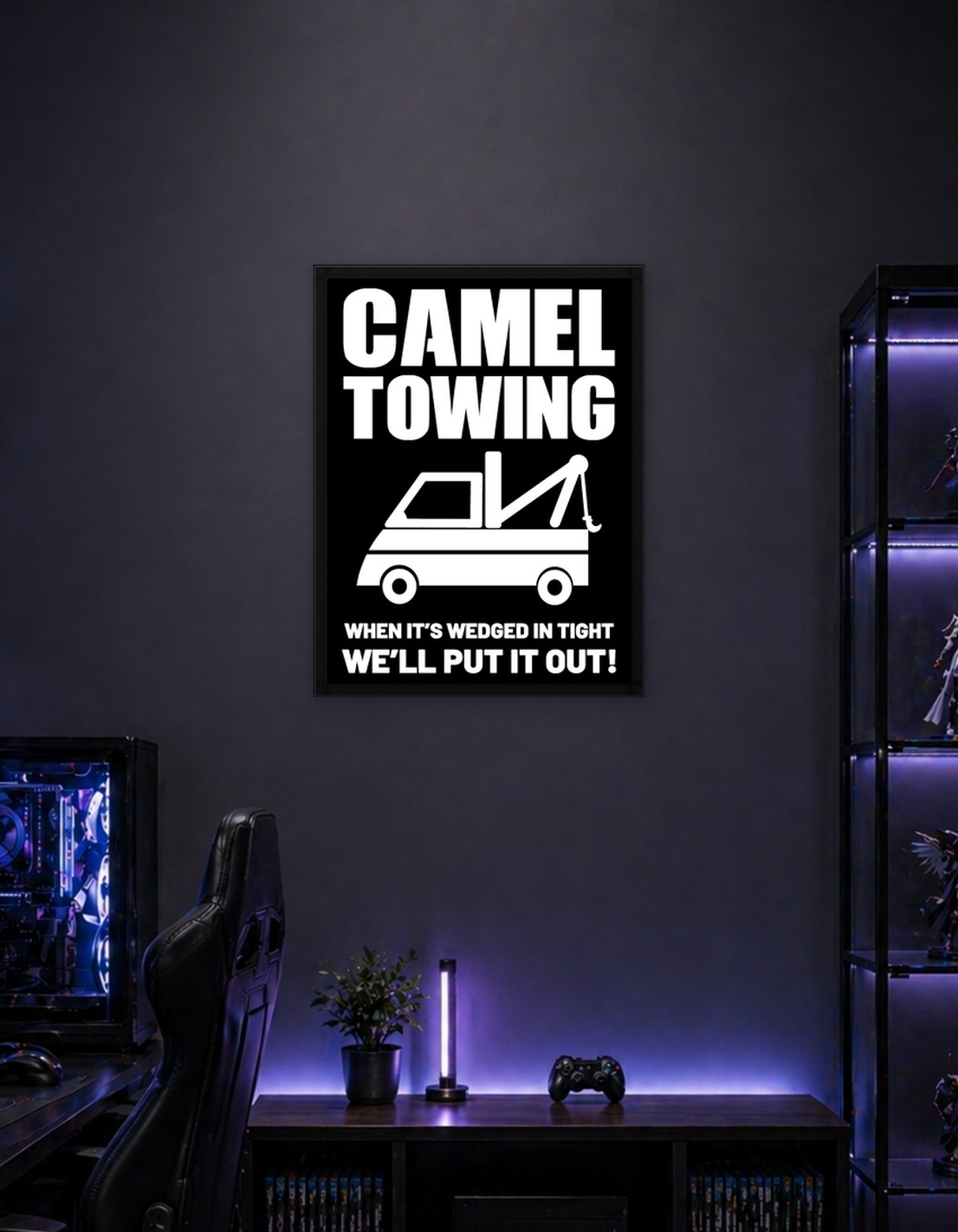Camel Towing Funny Tower G