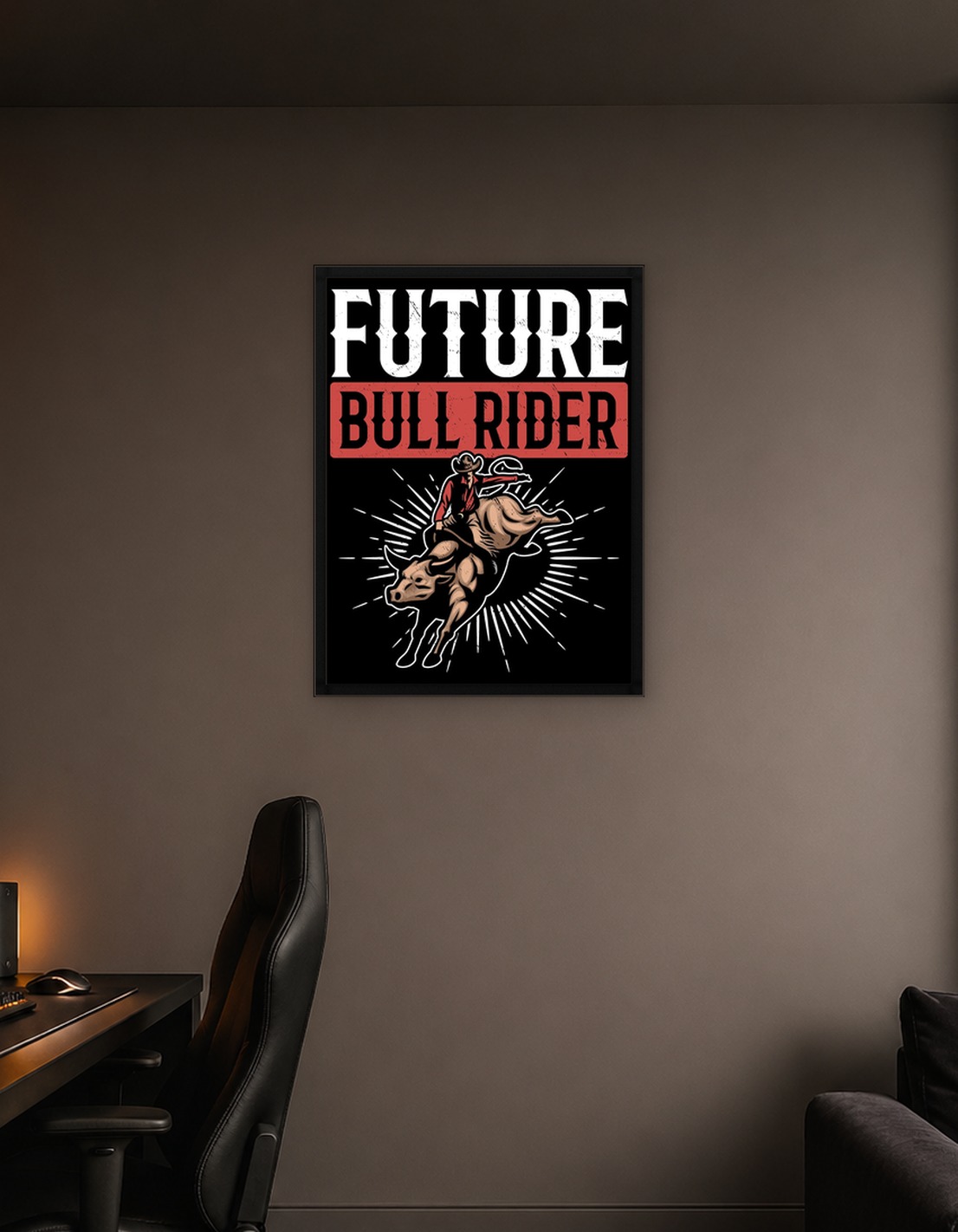 Bull Rider Cowboy