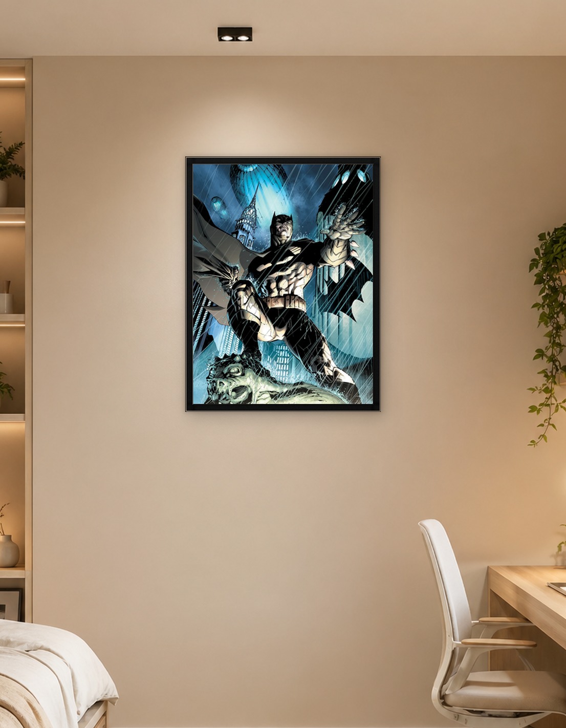 Batman: Rain-Soaked Vigilance