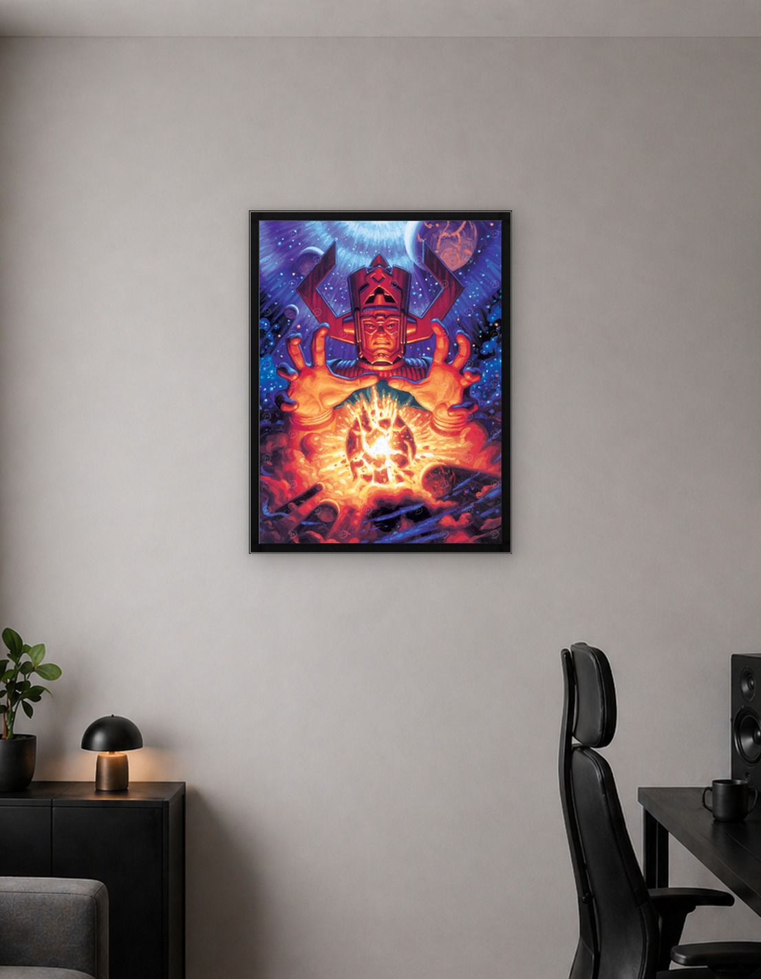 Galactus Exploding Planet