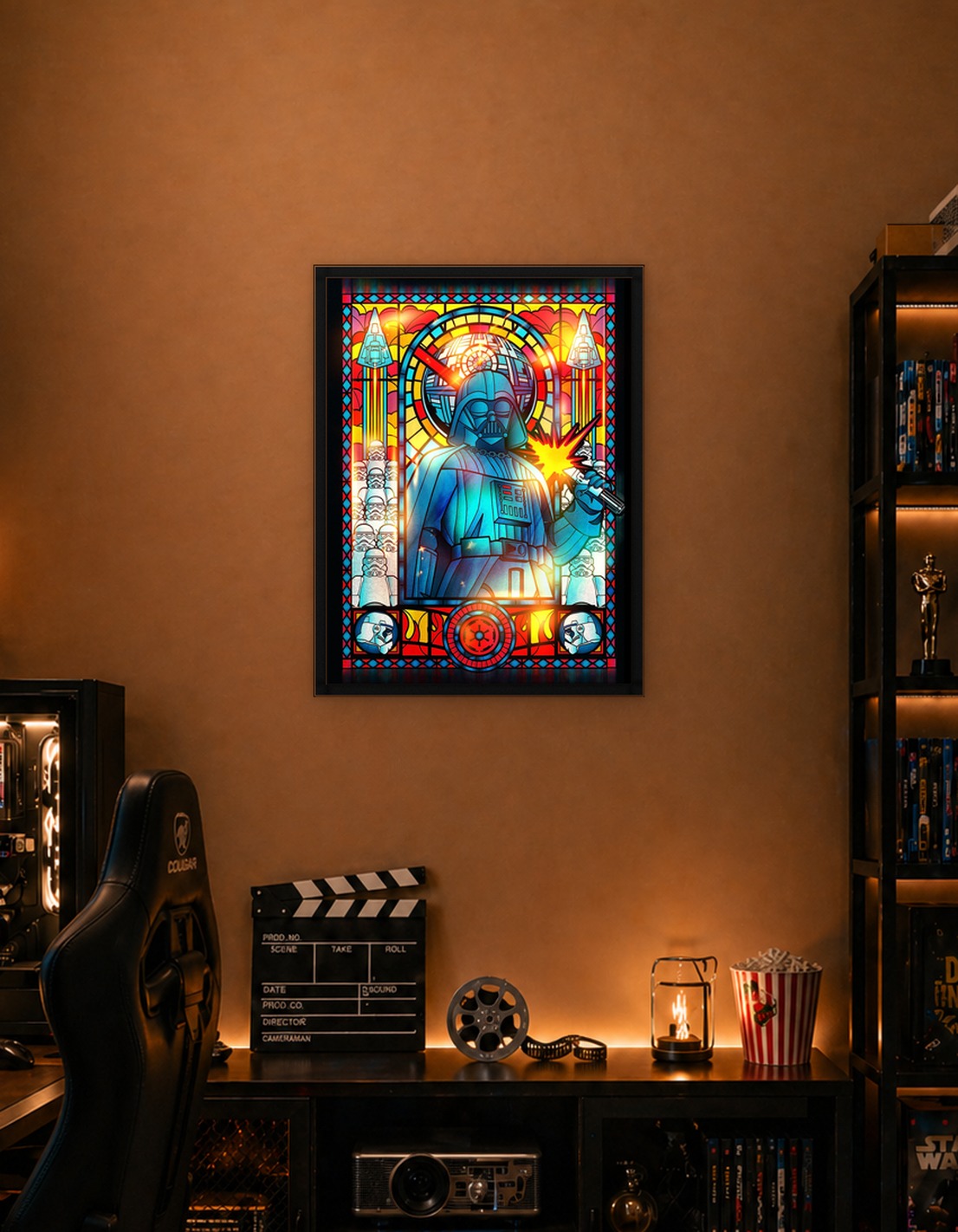 Darth Vader Stained Glass