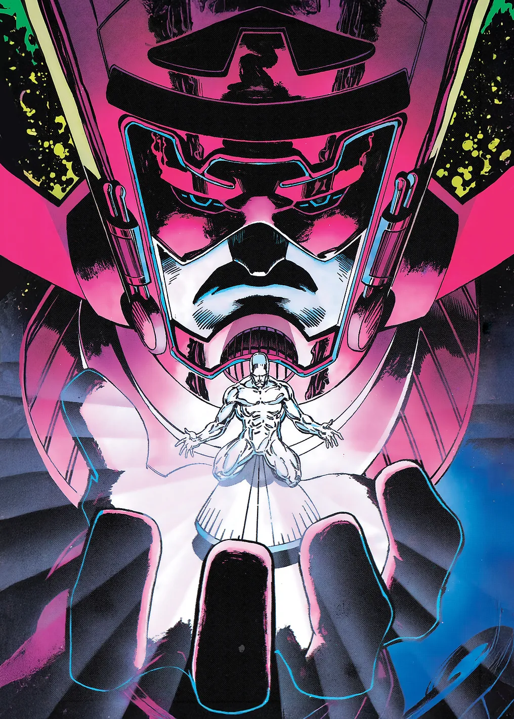 Galactus and Silver Surfer Together