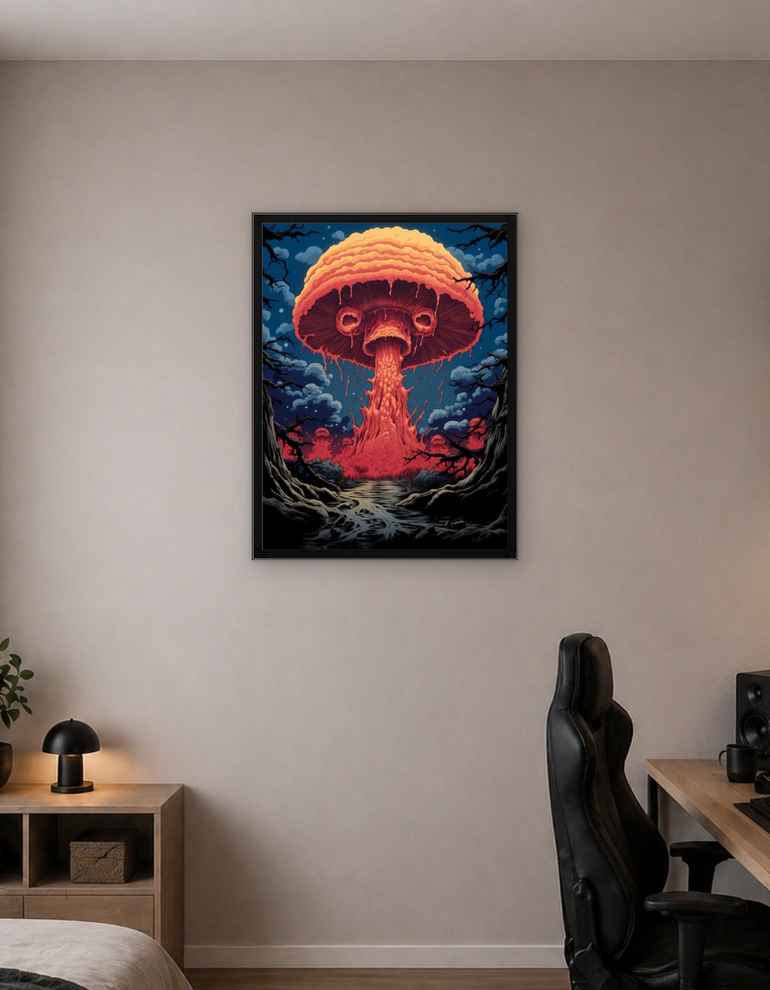 Giant Mushroom Forest