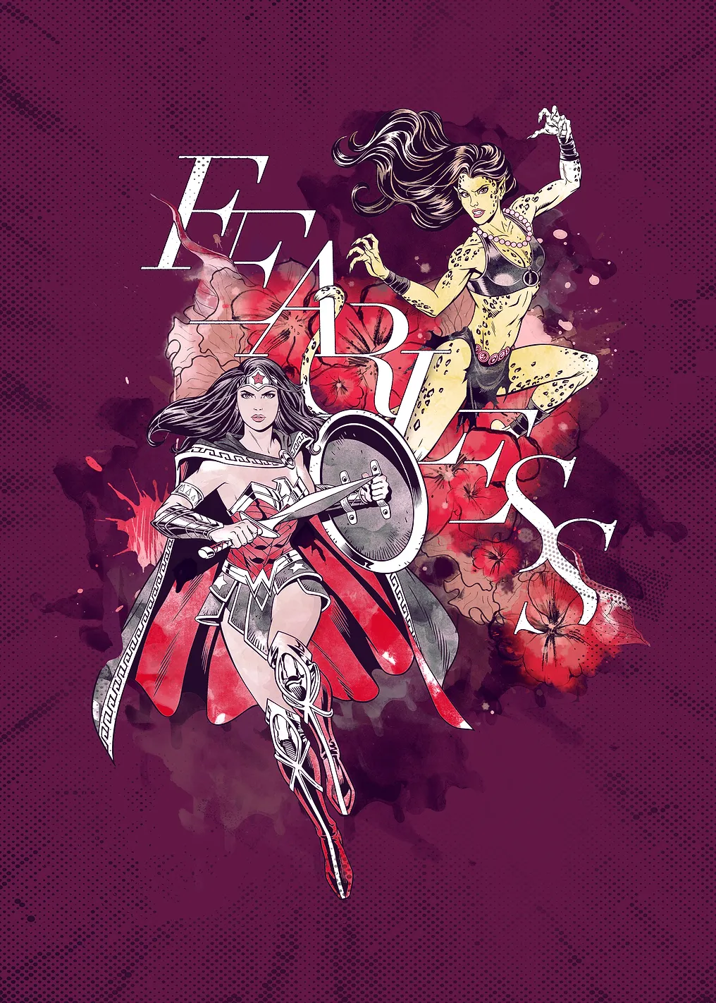 DC: Fearless Wonder Woman and Cheetah