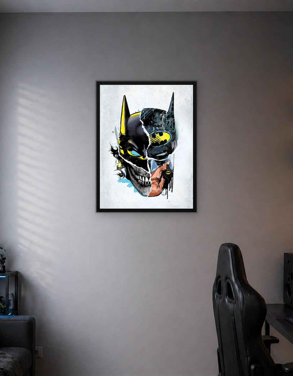 DC: Batman in Collage-Style