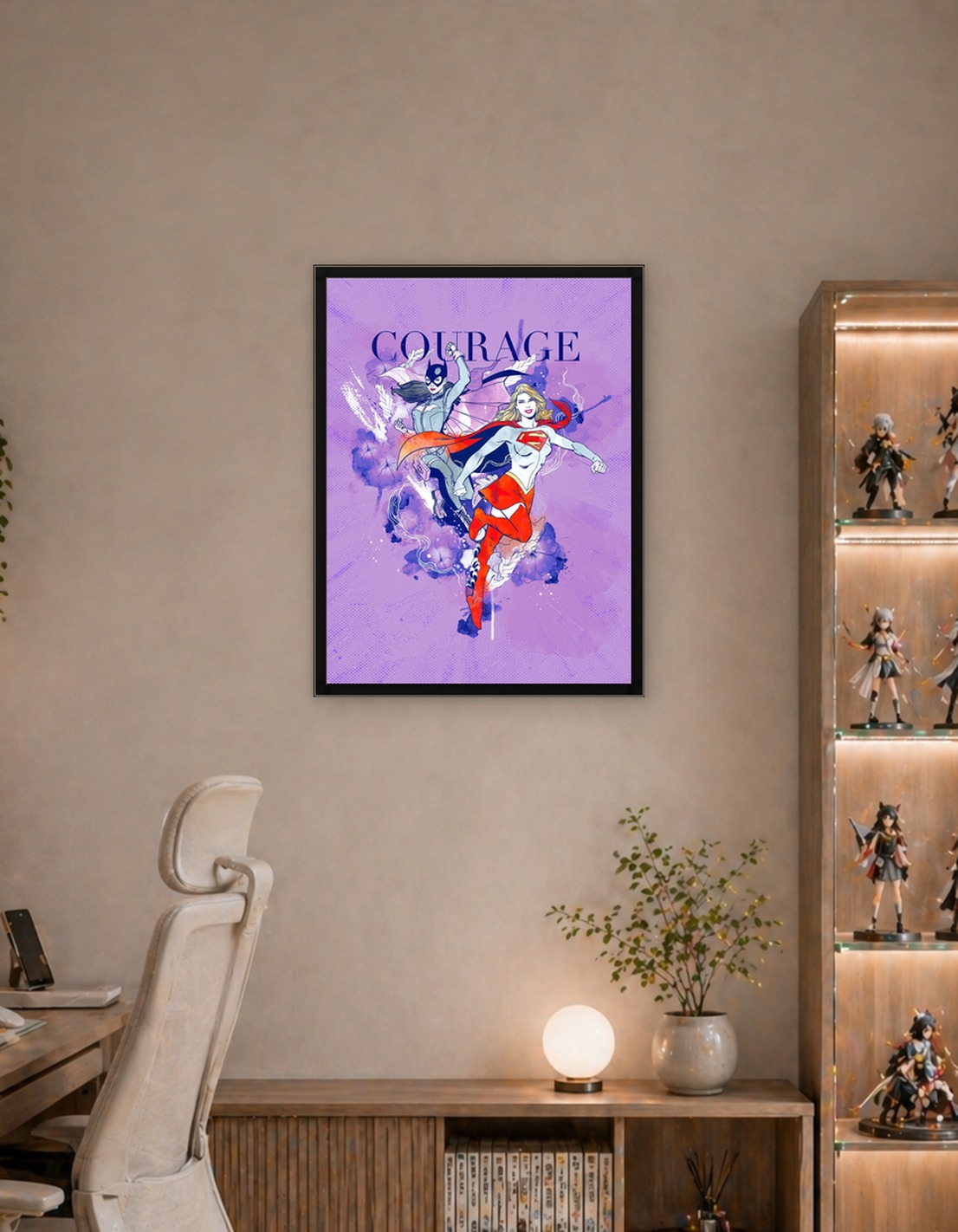 DC: Courageous Duo - Batgirl and Supergirl