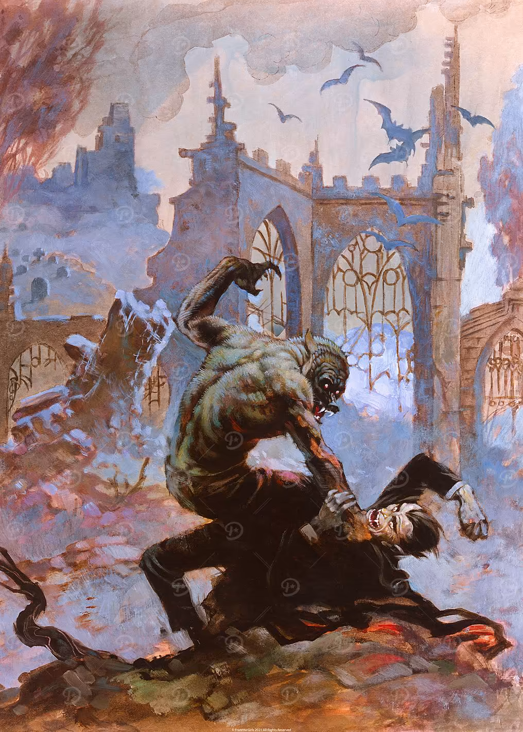 Dracula Meets Wolfman