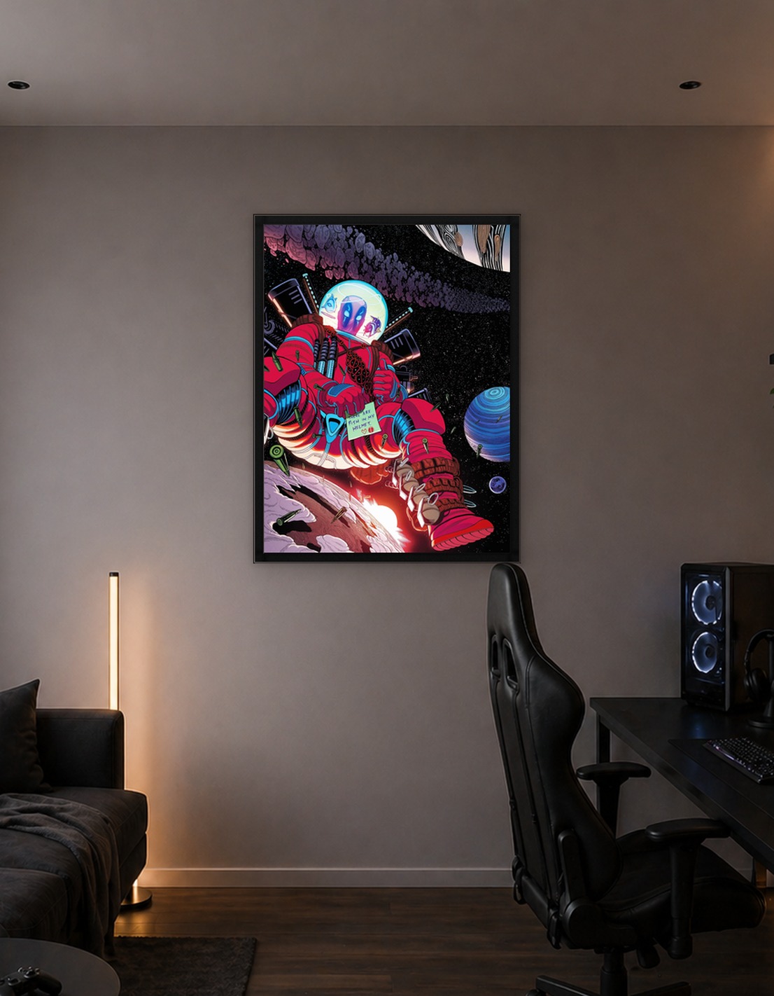 Deadpool Astronaut