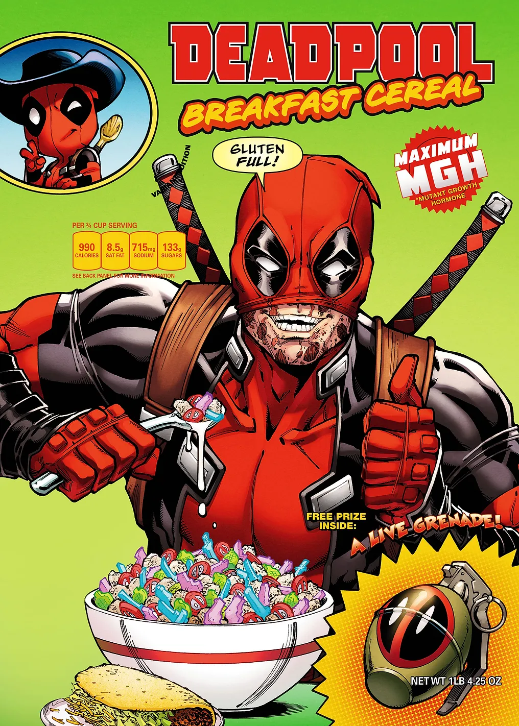 Deadpool Cereal