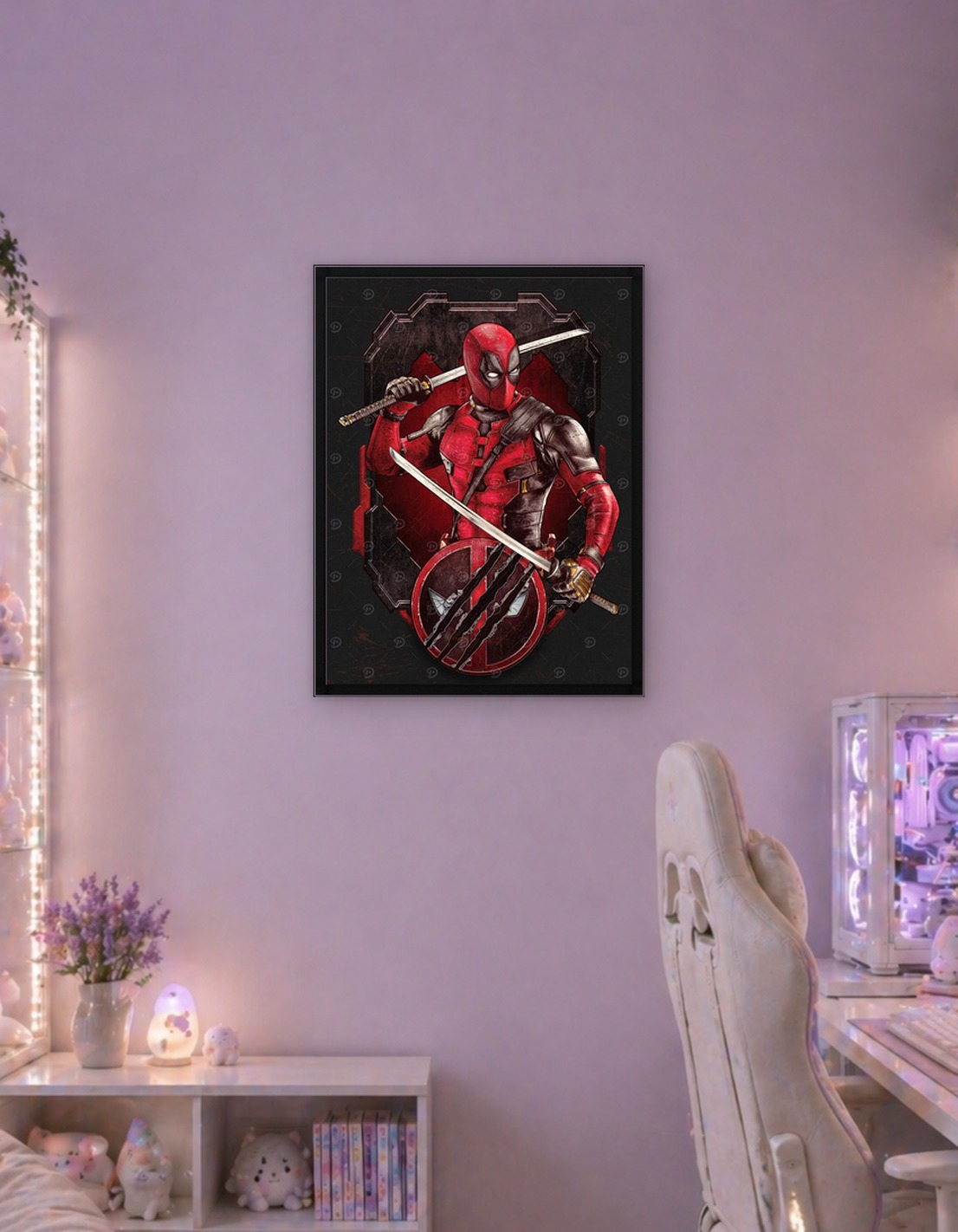 Deadpool Illustrated Logo