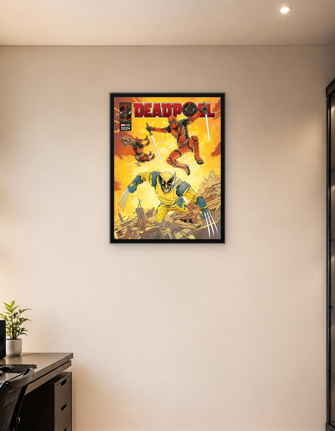 Deadpool Wolverine Blast