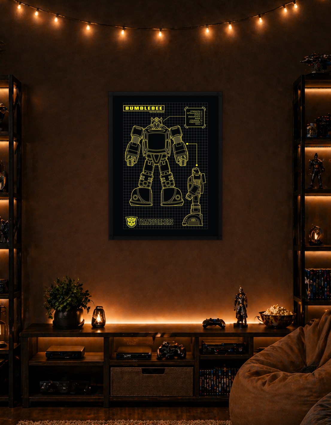 Bumblebee Yellow Graph