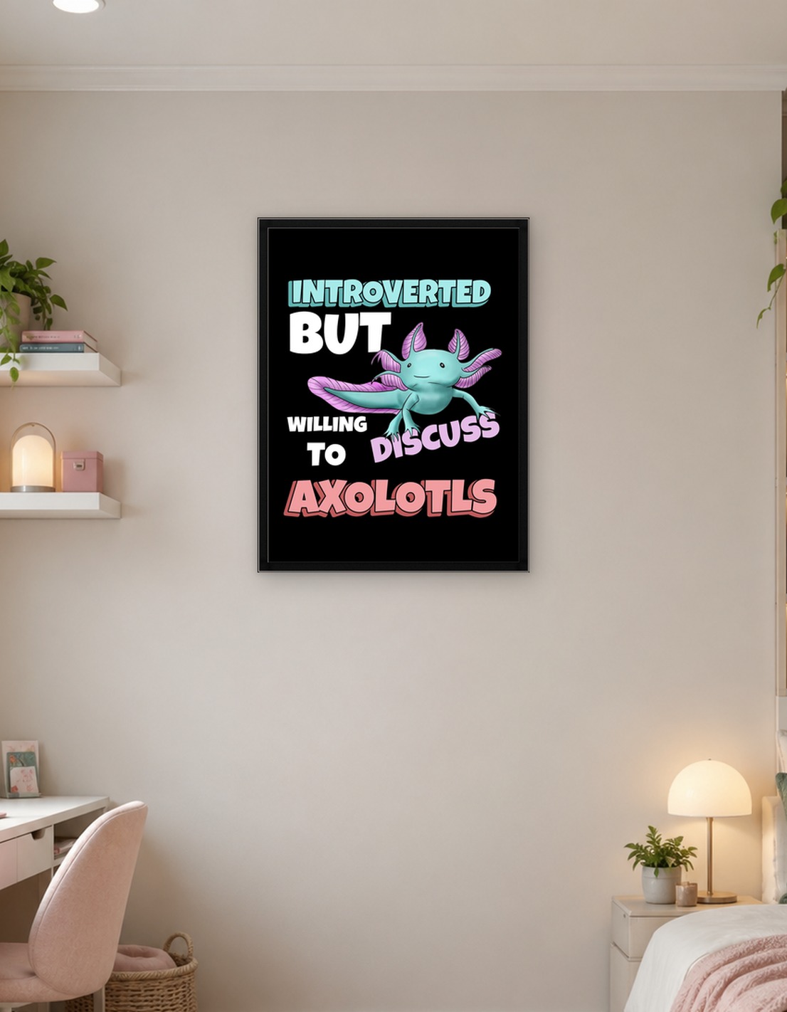 Funny Axolotl Design