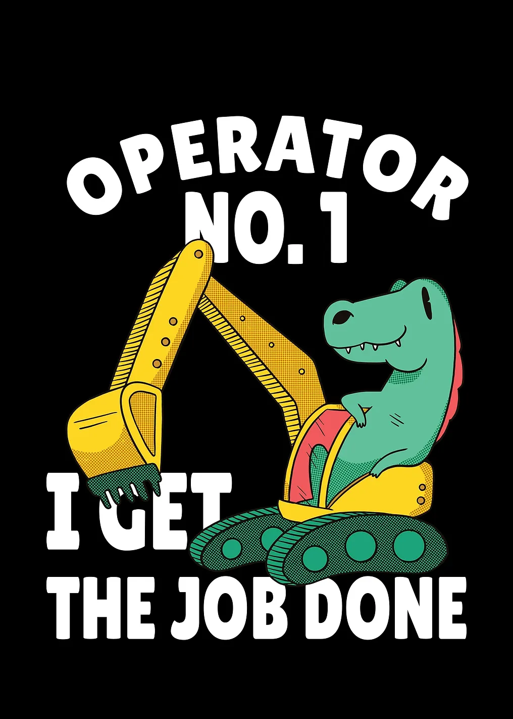 Funny Dinosaur Excavator