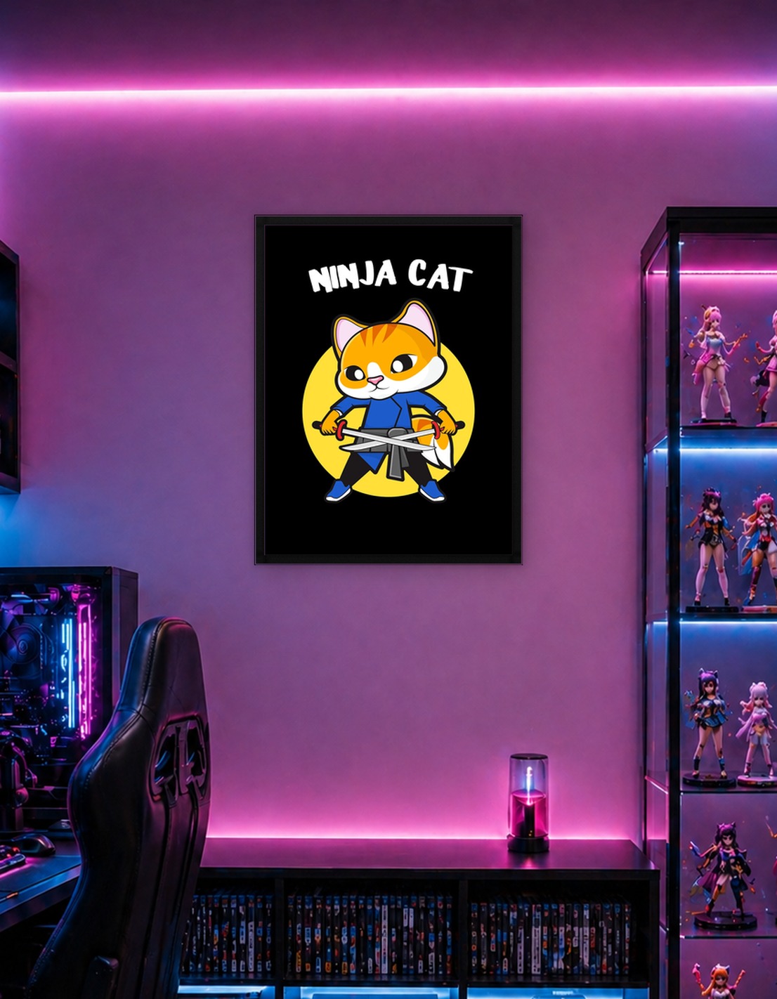 Funny Ninja Cat Cats Lover