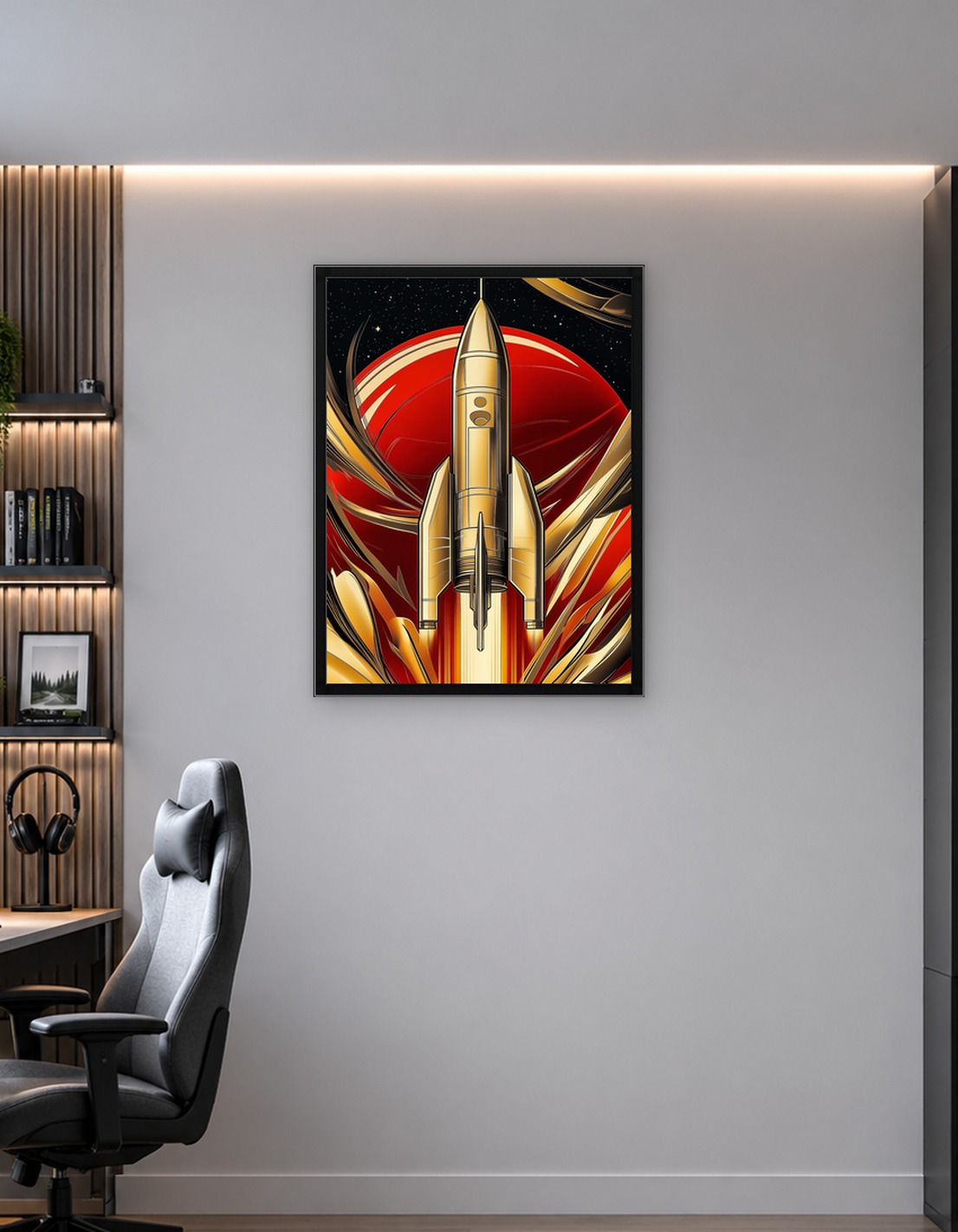 Golden Rocket Launch