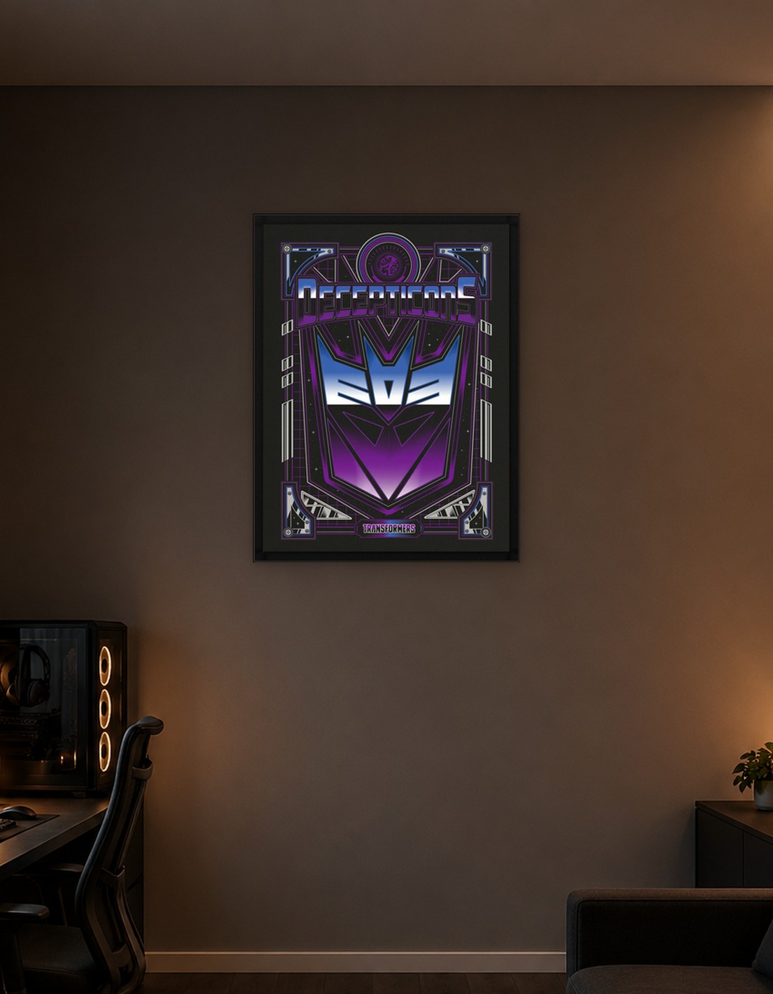 Decepticons Iconic Badge