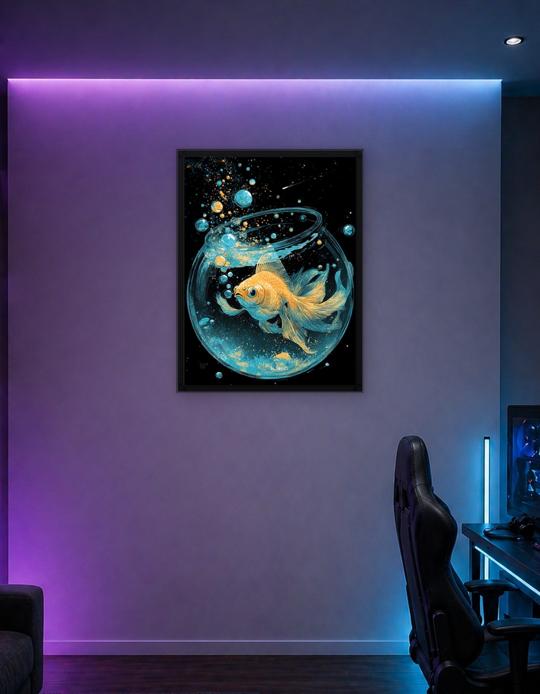 Goldfish in a Cosmic Fishbowl