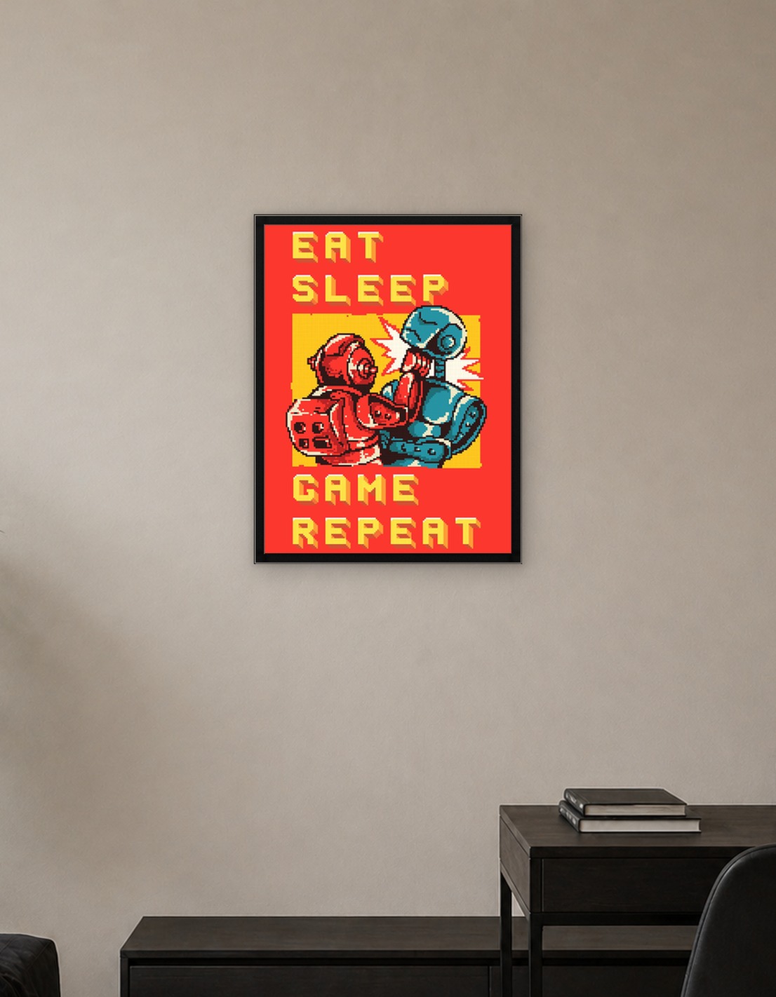 Eat Sleep Game Retro