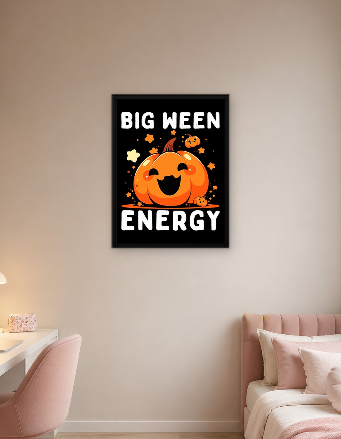 Big Ween Energy Pumpkin Illustration