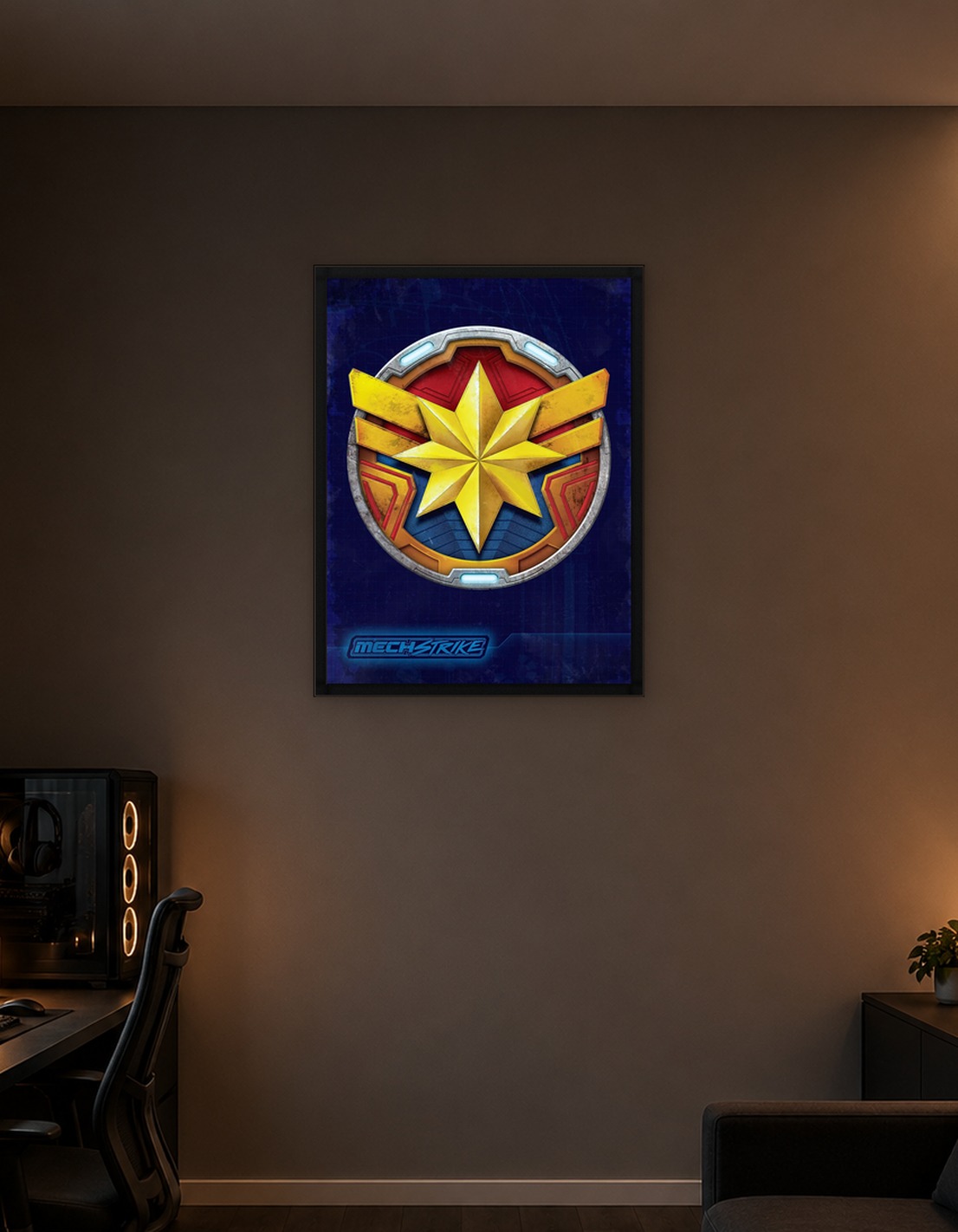 Captain Marvel Badge
